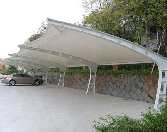 分析膜結(jié)構車棚為汽車帶來了哪些保障