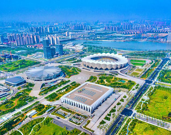 千年古都“石榴花”開 絕美“天衣”筑夢全運