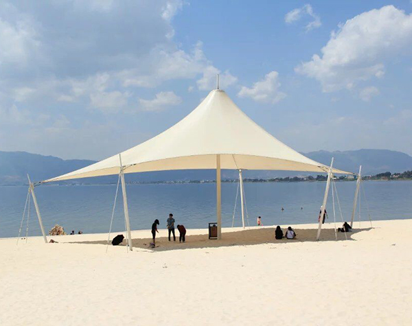 沙灘景觀膜結構