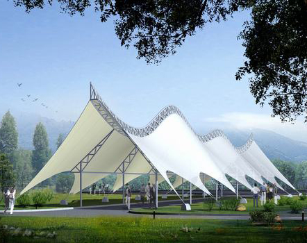 索膜結構體系起源于遠古時代人類居住的帳篷