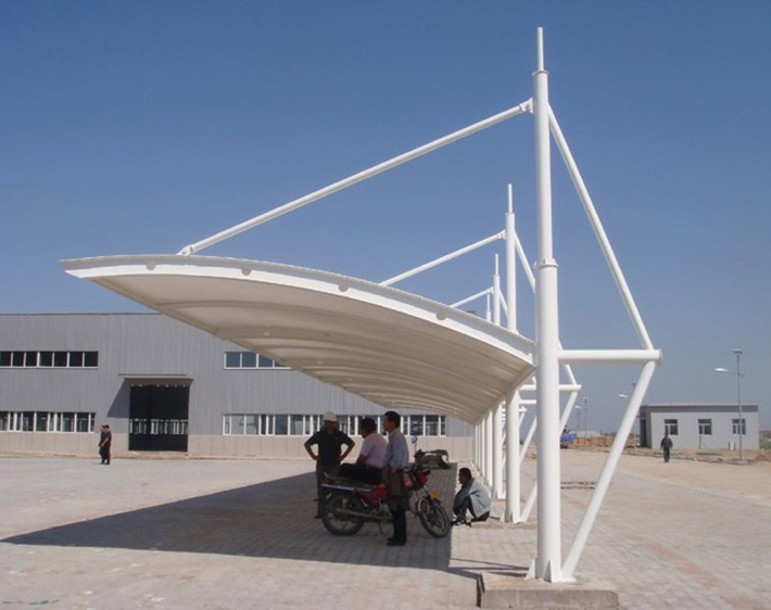 張拉膜結(jié)構(gòu)車棚設(shè)計報價