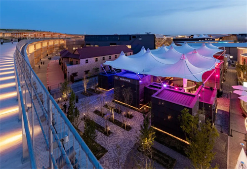 大阪世博會(huì)盧森堡館，膜結(jié)構(gòu)締造感官奇境